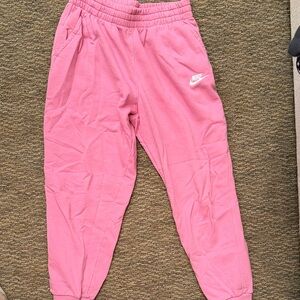 Nike Kids Pink Sweatpants